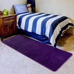 Przemy Washable Runner Rug for Bedroom Living Room, 2 x 6 Feet, Dark Purple