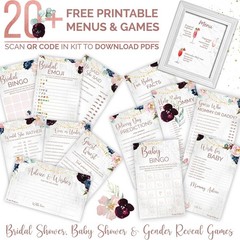 Mimosa Bar Brunch Decoration Kit with Signs, Banners, Labels for Birthday Party
