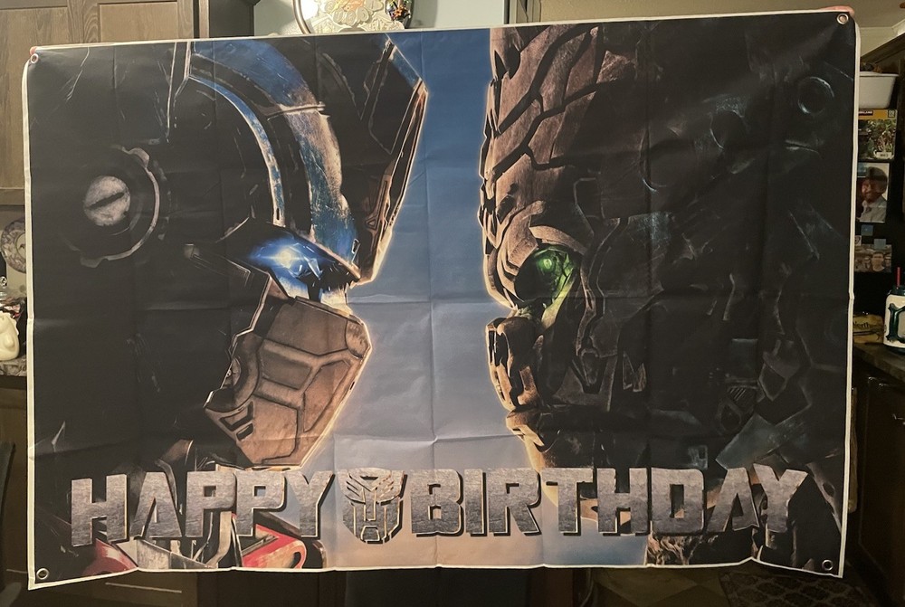 Transformers Birthday Party Photo Booth Prop-New