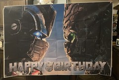 Transformers Birthday Party Photo Booth Prop-New