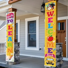 Durable 71×12 Inch Back to School Banners – Perfect for Indoors & Outdoors