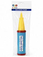2-Pack Plastic Balloon Pump Handheld Latex Balloon Inflation Device 3•2•1 PARTY!