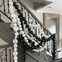 Pearl White Linking Balloons, 100PCS 6 Inch Pearl Color Quick Link Balloons f…
