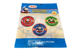 Thomas & Friends Birthday Party Welcoming Kit Honeycomb Decor HB Banner Supplies
