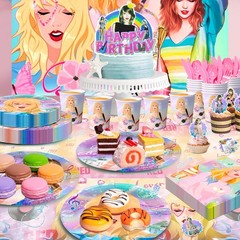 Taylor Swift Birthday Party Decorations Swifties Fans Balloons Banner Serves 10