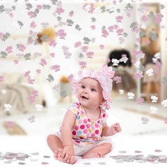 320 Pcs Baby Elephant Confettielephant Baby Shower Decoration Elephant Theme Tab