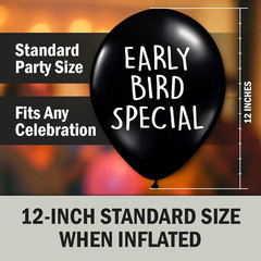 Funny Abusive Balloons | Fun Decoration for Adult Birthday Party (8 Pack Rated E