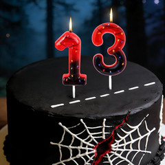 Stranger Theme Party Decoration Candle,Things Birthday Party Decoration,13Th Bir