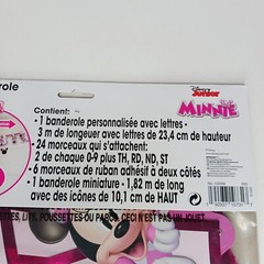 Minnie Mouse Birthday Banner Pink Customizable 10 ft long Disney Junior NEW