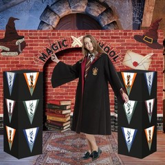Wizard Decorations 11 Pcs,Cardboard Playhouse for Wizard Party Fans Bday Part…