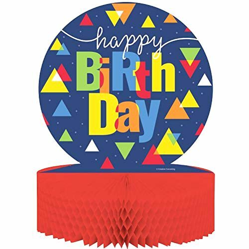 Creative Converting 324639 Geo Pop Honeycomb Center Piece Party Supplies, Multic
