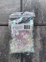 Pack Plastic Reusable Light Pink/Clear Confetti Party Decor 0.88oz/25g FREE S&H.