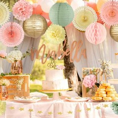 Fiesta Party Decorations Featuring Lanterns,Bridal Shower Decorations, Birthd…