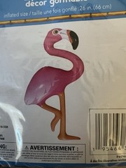 INFLATABLE FLAMINGO Luau Party Decor Table Decoration, Beach, Summer time