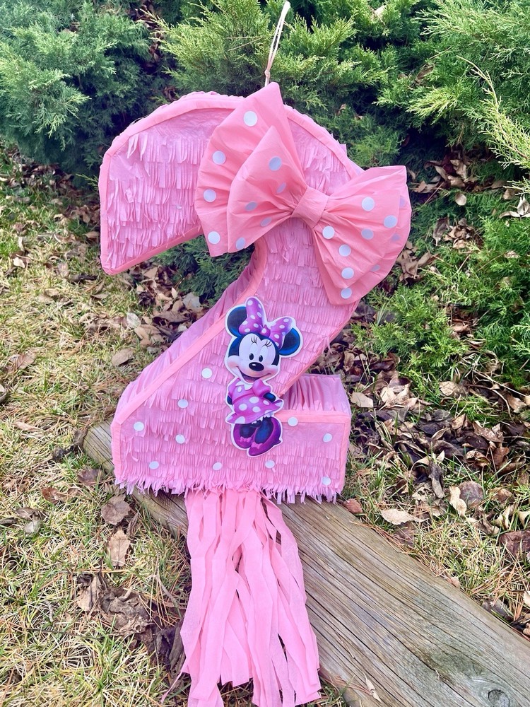 Minnie Mouse Number Two Piñata Party Supplies Birthday Decor