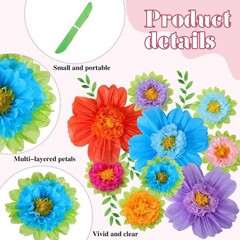 Party Tissue Pom Poms