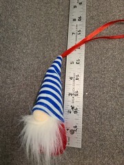 Patriotic Red White and Blue Gnome Decor Lot of 10 Different