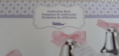 Wilton Celebration Bells Silver Set 24 Bells Ties Poems Weddings Crafts Open Pkg