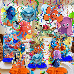 FINDING NEMO Tableware party supplies decoration balloons birthday centerpiece