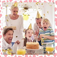 13 Pcs Cow Themed Birthday Candles – 0 to 9 Pink Number 2,