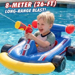 Best Lehoo Castle Kids Pool Floats with Water Gun, Toys for Ages 3-8, Inflatable