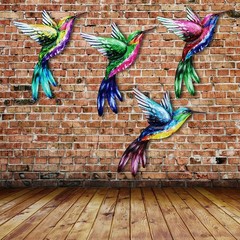 Decoration Hummingbird Bird Crafts For Garden Hanging Home Decor Indoor