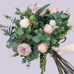 10 Pcs Mixed Eucalyptus Leaves Stems Bulk Artificial Silver Dollar Green,grey