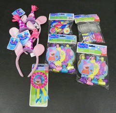 Peppa Pig Pink Party Decorations – New Lot of 19