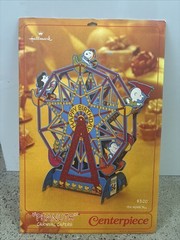 New Vintage PEANUTS unused centerpiece Charles Schultz Snoopy 1965 Ferris Wheel