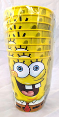 SpongeBob SquarePants Nickelodeon PARTY Tablecloth Invites Cups Bags & Misc LOT
