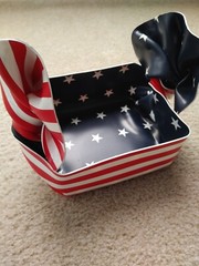 3 Pcs Party Supplies Set Red White Blue Decorations Pool Patriotic Stars Stripes