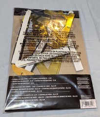 2024 Graduation or Election Party Room Decorating Kit Gold Silver Black Amscan