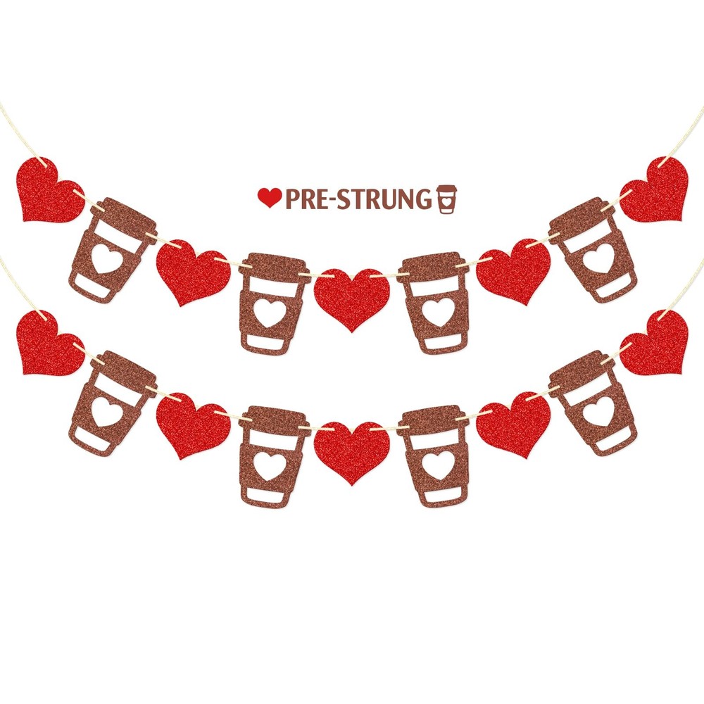 Coffee Banner, Coffee Themed Party Decorations, Love is Brewing Bridal Shower…