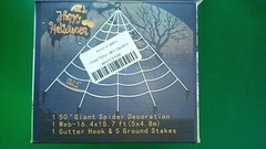 Halloween Decoration Giant Spider Web Party Props Decor Outdoor Fancy Dress 16FT