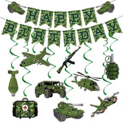 Army Birthday Party Decorations Camouflage Party Decoration Include Camo Happ…