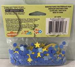 Blue’s Clues No. 2 Pencils & Confetti Nick Jr PENTECH Party Favors Supplies Gift