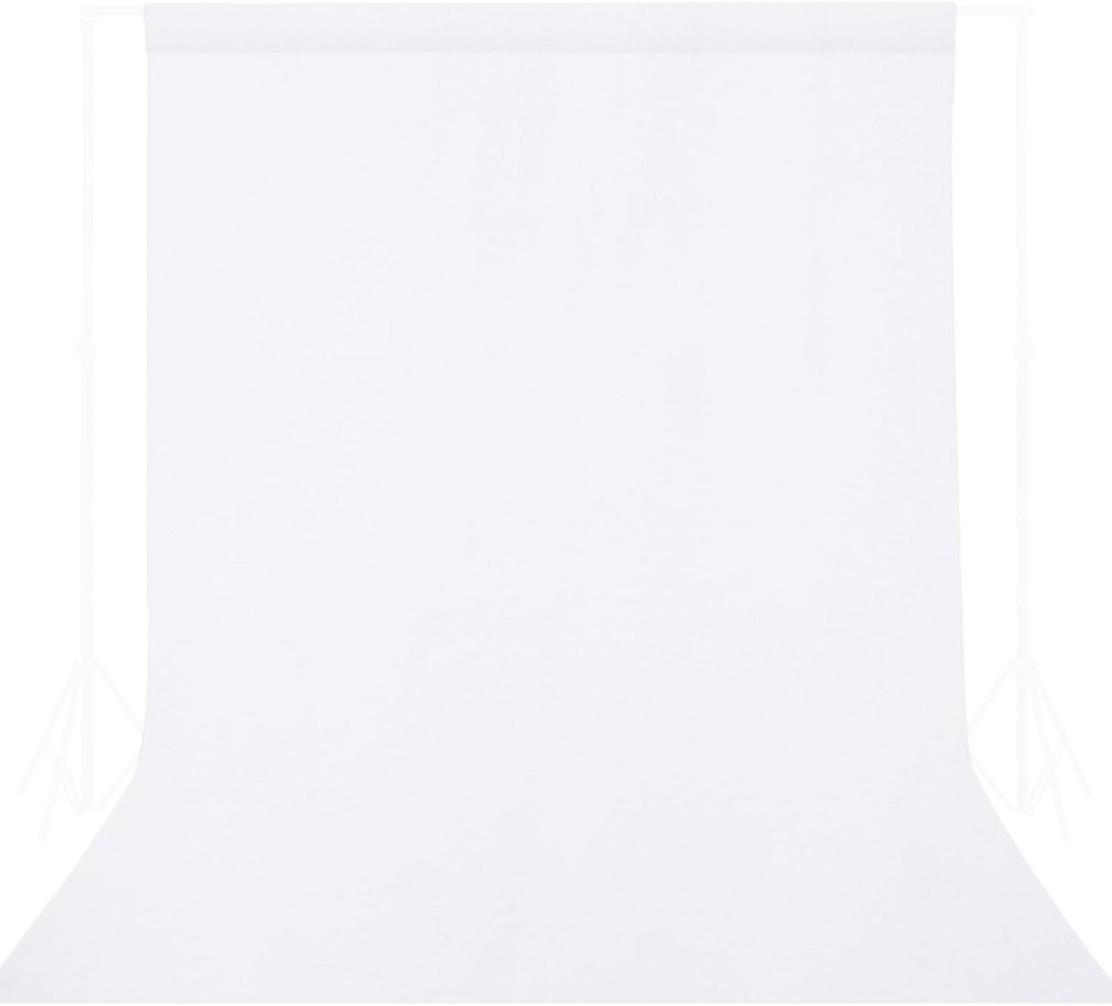 8FTX10FT White Backdrop Background for Photography Photo Booth Backdrop for