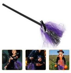 Halloween Witch (2pcs) Broom Kids Holiday Decor Decorations Halloween Broomstick