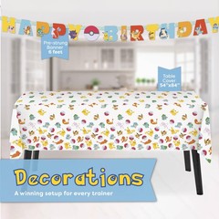 Pokemon Birthday Decorations Party Supplies for 16 – Officially Multicolor