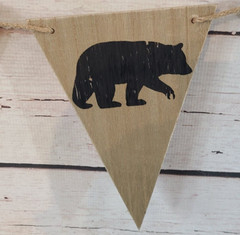 Party Decorations Supplies Lot Bear Outdoor Wildlife Lodge 2 Signs 3 Banners Hat