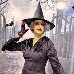3PCS Black Halloween Witch Hats Halloween Black Witch Hat Witch Cap Costume