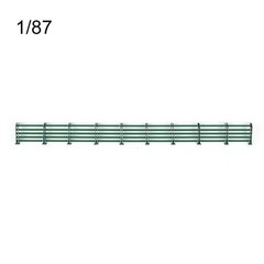 HO Scale Road Barrier 20.3cm Long in Two Sizes 1/87 and 1/64 for Models