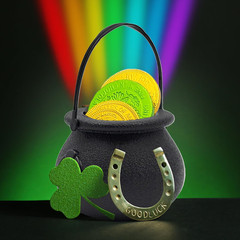 Black Candy Cauldron Kettles, Party Decoration Supplies, St. Patrick’S 3″ Inches