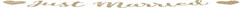 Pre-Strung Just Married Banner, No DIY Just Married Sign Decorations with Gold G