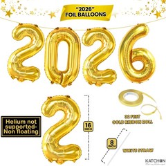 Graduation Decorations 2026 Graduation Balloons Set – Pack of 11 | Big, 28 In…