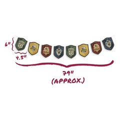ConQuest Journals Harry Potter Hogwarts House Pride Hanging Cardstock Banner …