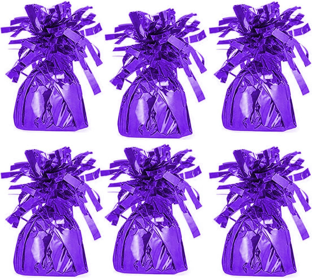 Metallic Balloon Weights, Birthday Party Favors, Novelty and Gag Gifts, 5.5″ Inc