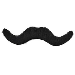 24 Pcs Self Adhesive Fake Mustaches Novelty Party Supplies for Masquerade