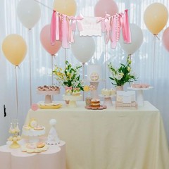Pink Tulle High Chair Banner – Elegant ‘Happy ’ Garland for Baby Shower/Party…