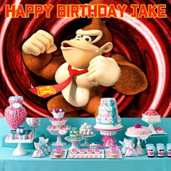 Donkey Kong Personalised Custom Banner Backdrop Party Supplies Birthday Gift